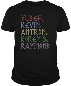 Yusef, Kevin, Antron, Korey, Raymond Tshirt For Men Women