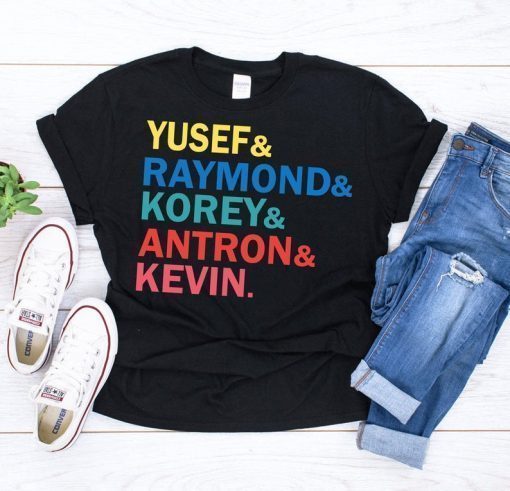 Yusef Raymond Korey Antron & Kevin Central Park 5 Shirt Movie Gift 2019 Tee Shirt