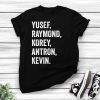 Yusef Raymond Korey Antron & Kevin Tshirt - Netflix T-shirt - korey wise Shirt