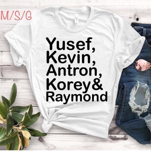 Yusef Raymond Korey Antron & Kevin Tshirt korey wise Unisex 2019 Gift Tee Shirt