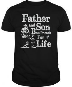 firefighter father and son fireman tshirt fathers day gift
