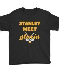 stanley meet gloria blues stanley cup t shirt Short-Sleeve Unisex Tee Shirt