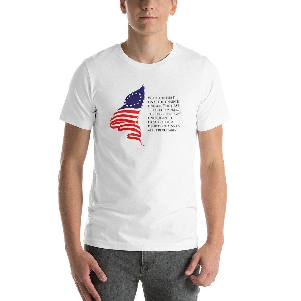 american flag shirt speech