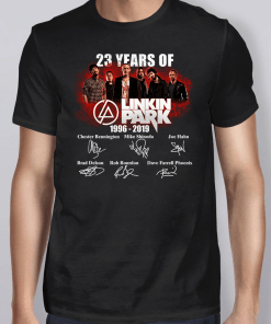 23 Years Of Linkin Park 1996 2019 Signature Shirt