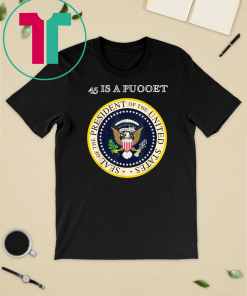 45 Is A Puppet Fake Presidential Seal Best T-Shirt