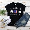 50th Anniversary Apollo 11 Moon Landing 1969 Shirt, Apollo Anniversary, Nasa 50 Anniversary, Moon 50th, Apollo 11 Mission, Space &Moon Shirt