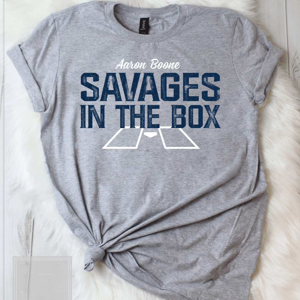 Aaron Boone Savages In The Box Shirt - ShirtsMango Office