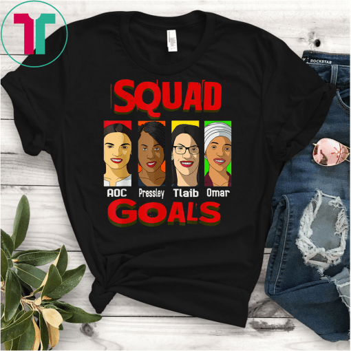 Alexandria Ocasio-Cortez Squad Goals Unisex T-Shirt
