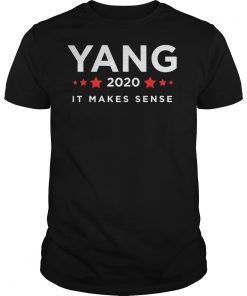 Andrew Yang 2020 It Makes Sense Shirts