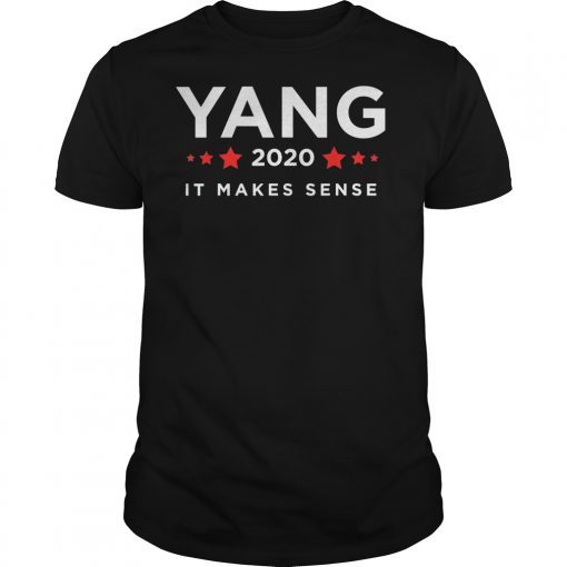 Andrew Yang 2020 It Makes Sense Shirts