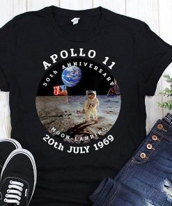 Apollo 11 50th anniversary moon landing 20th july 1969 shirt