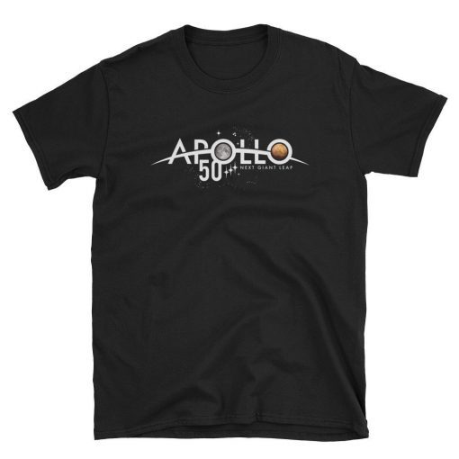 Apollo 50th Anniversary Tshirt First the Moon, next Mars NASA T-Shirt