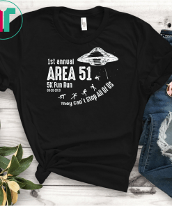 Area 51 5K Fun Run T-Shirts