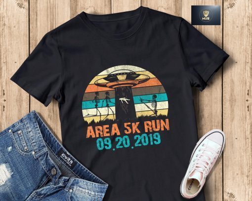 Area 51 5k shirt, Area 51 Fun Run shirt, 1st Annual Area 51 5k shirt, Unisex Tee Shirt
