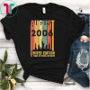 August 2006 T Shirt 13 Year Old Shirt 2006 Birthday Gift T-Shirt