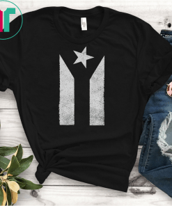 Bandera Negra De Puerto Rico Shirt, Black Puerto Rico Flag Shirt, Boricua, Resiste, Levantate Boricua