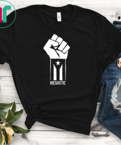 Bandera Negra Puerto Rico Boricua Top Unisex Gift T-Shirt