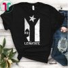 Bandera Negra Puerto Rico Con La Garita Del Morro Top T-Shirt