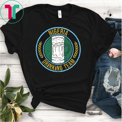 Beer Nigeria Drinking Team Shirt