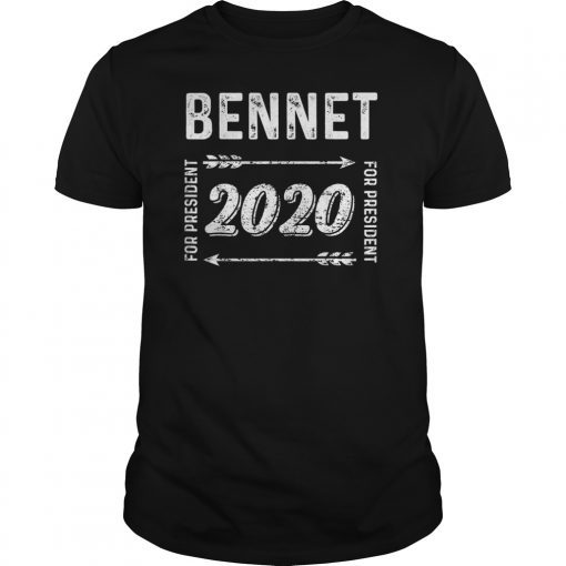 Bennet For President 2020 Gift Election Vintage T-Shirt T-Shirt