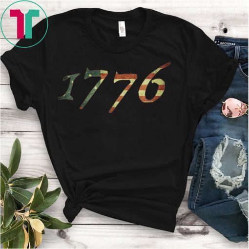 Betsy Ross 1776 American Flag T-Shirt