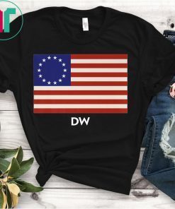 Betsy Ross American Flag Tee Shirt
