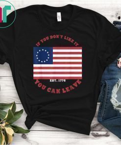 Betsy Ross Flag Shirt USA American Patriot I Stand Gift T-Shirt