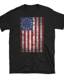 Betsy Ross Flag Shirt Vintage American Flag Shirt