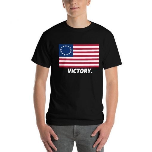 Betsy Ross Flag T-Shirt Short-Sleeve , Victory t-shirt, Unisex Shirt, Original design