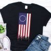 Betsy Ross Flag TShirt Unisex Betsy Ross 1776 Patriotic Tee Shirt Betsy Ross 13 Stars for Protesters Shirt