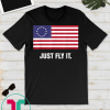 Betsy Ross Old Glory American USA Flag Gift Tee Shirts Colonial Flag Shirt 13 Colonies