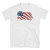 Betsy Ross Old Glory American USA Flag T-Shirt Colonial Flag Shirt Short-Sleeve Unisex Tee Shirt