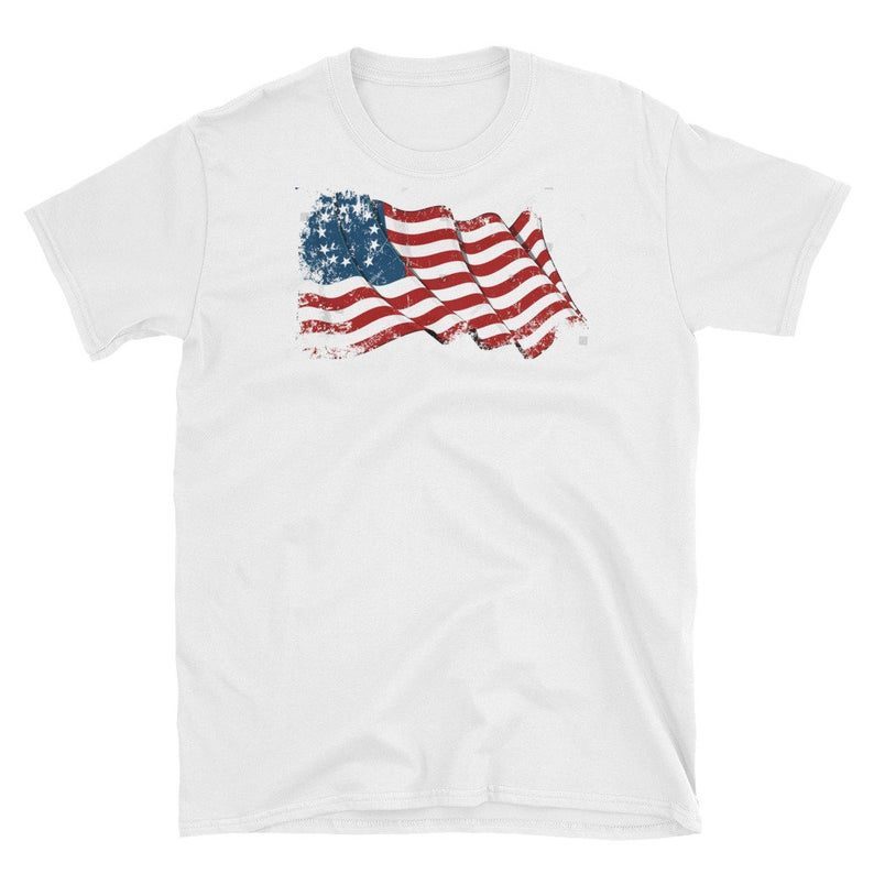 Betsy Ross Old Glory American USA Flag T-Shirt Colonial Flag Shirt ...