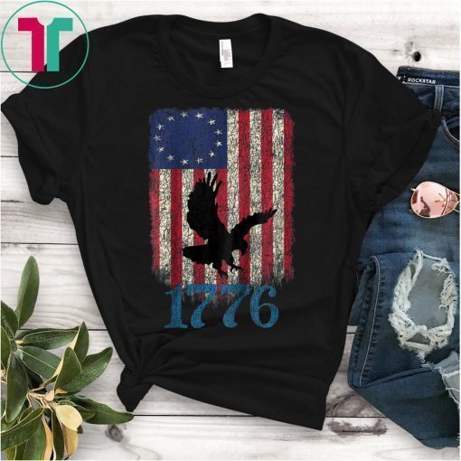 Betsy Ross Shirt 4th Of July American Flag Shirt 1776 Eagle