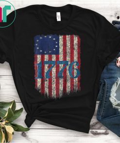 Betsy Ross Shirt 4th Of July American Flag T-Shirt