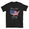 Betsy Ross Shirt 4th Of July American Flag Tee Shirt 1776 Retro