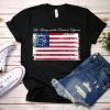 Betsy Ross flag shirt Vintage american flag 1776 god bless america Pledge of Allegiance t shirt Short-Sleeve Unisex T-Shirt