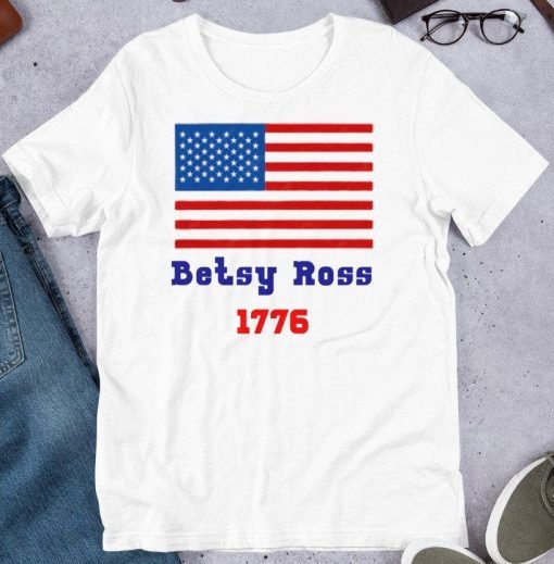 Betsy Ross flag t-shirt,Vintage 1776 never forget god bless America t-shirt, Betsy Ross Women's Distressed Betsy Ross Flag EST 1776 Tee Shirt.