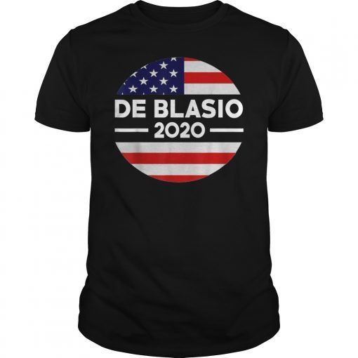 Bill De Blasio 2020 For President #blasio2020 T-Shirt