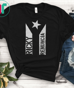 Black Puerto Rico Flag Shirt, Boricua, Resiste, Levantate Boricua, Ricky Renuncia