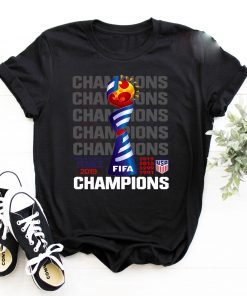 Champions USA Women’s World Cup France 2019 T-Shirt