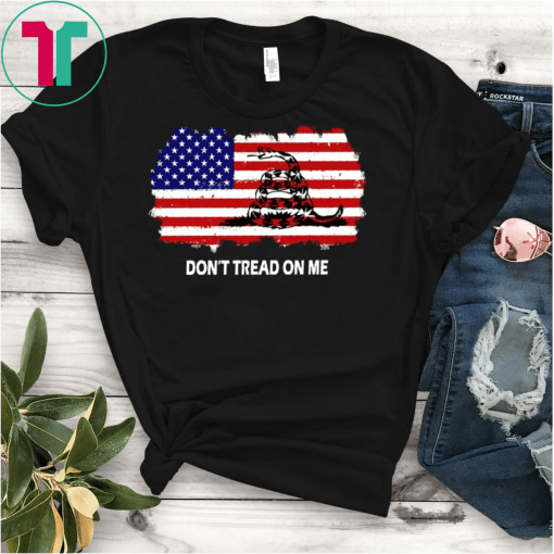 Chris T Shirt Dont Tread On Me Shirt Pratt Shrit gadsden USA Flag Gift T-Shirt