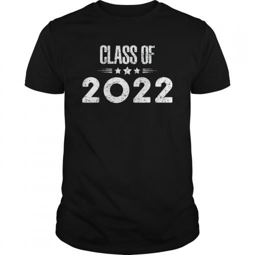 Class of 2022 Grow with Me Graduation Year T-Shirt