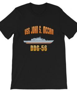 USS John S. McCain DDG-56 Veteran T-Shirt