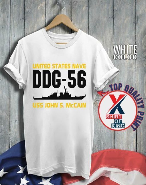 DDG-56 USS John S. McCain Men's And Women's T-Shirt