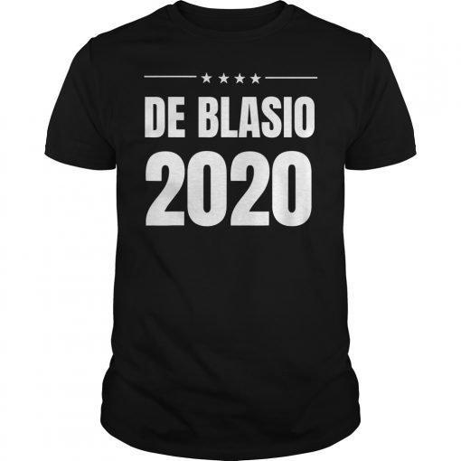 De Blasio 2020 Election Shirt, Bill De Blasio for President T-Shirt