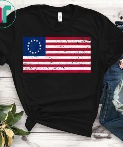 Distressed Betsy Ross Flag Shirt