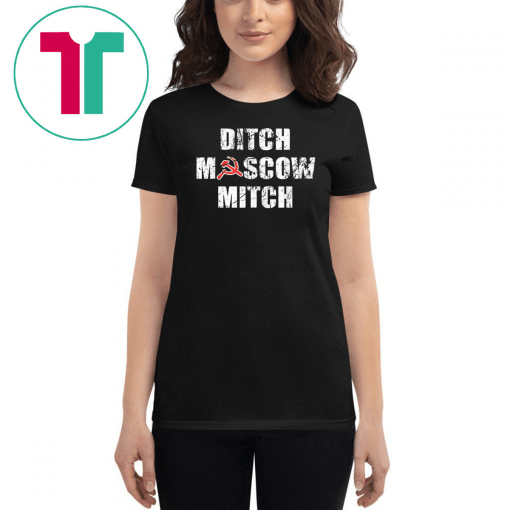 Ditch Moscow Mitch Russian Puppet Vote Him Out 2020 T-Shirt