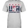 FIFA 2019 Women's World Cup Champions USWNT T-Shirt