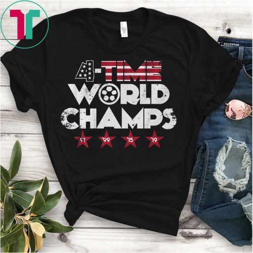 FOUR-TIME WORLD CHAMPS T-SHIRT